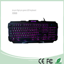 Teclados de alto PRO Multimedia Game LED (KB-1901EL)